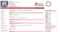 Desktop Screenshot of pfarrei-nittenau.de